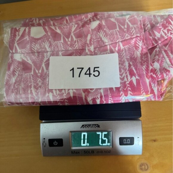 American Eagle Midi Shorts 4 Stretch Low Rise Pink Aztec Beachy Festival… - Picture 7 of 7